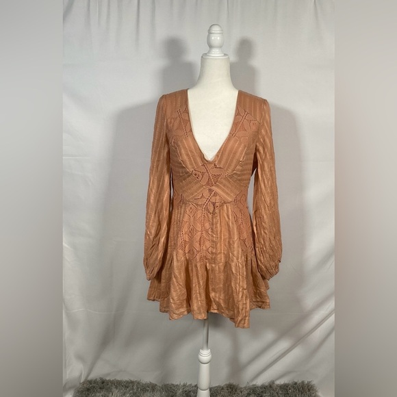 NWOT Free People Patchwork Of My Dreams Mini by free-est - Picture 3 of 5